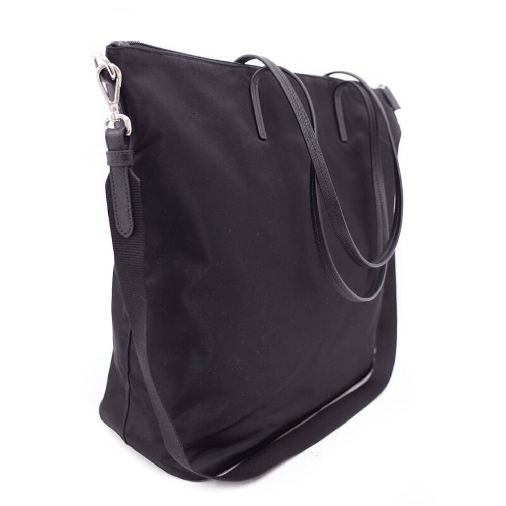 Prada Tessuto Leather Saffiano Tote Shoulder Bag - Picture 2 of 5